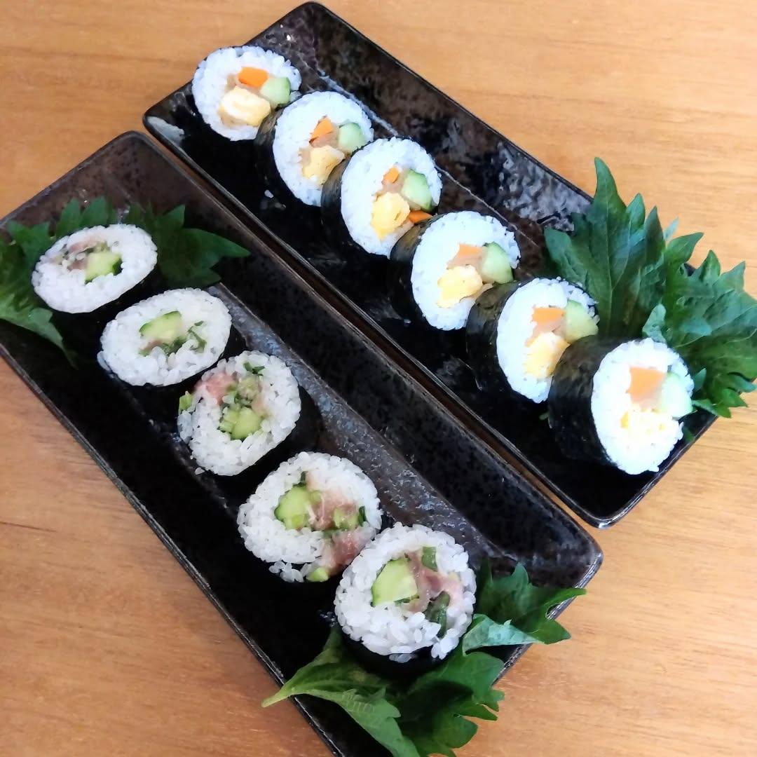 ふるさと納税を使って「お寿司作り体験」にお客様がお越しになり...