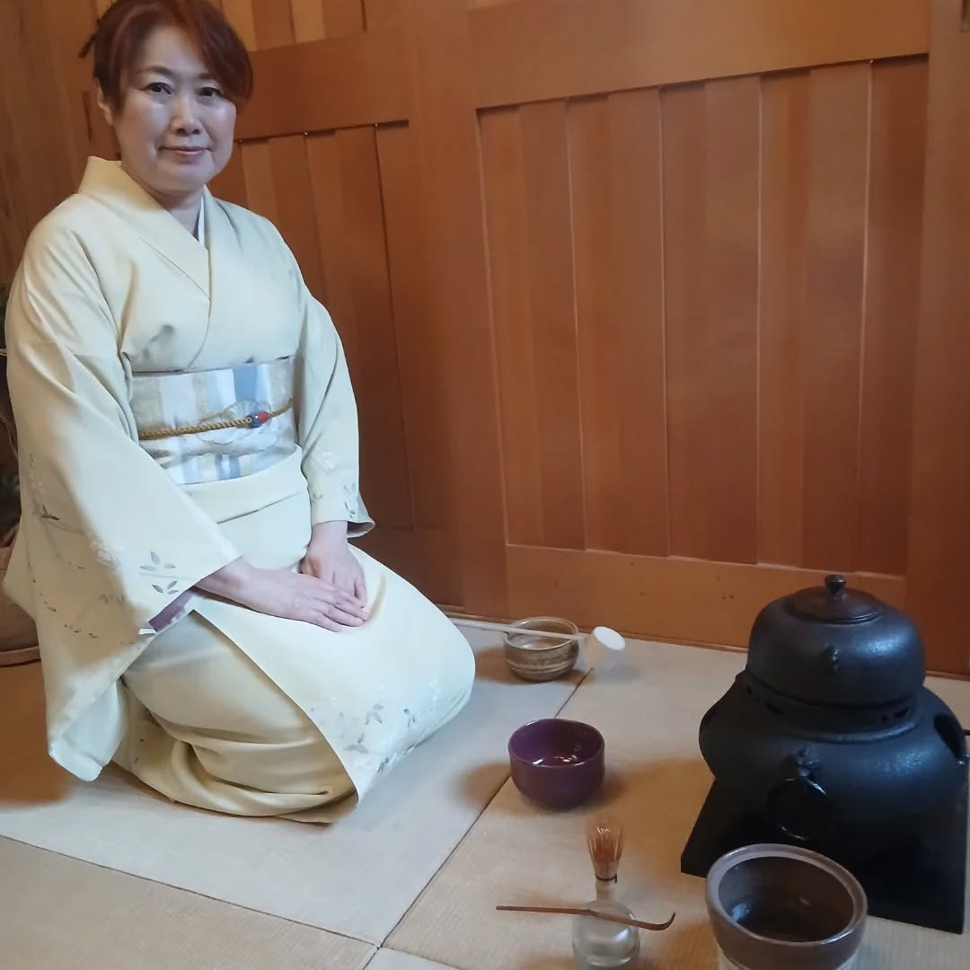 Matcha ceremony.