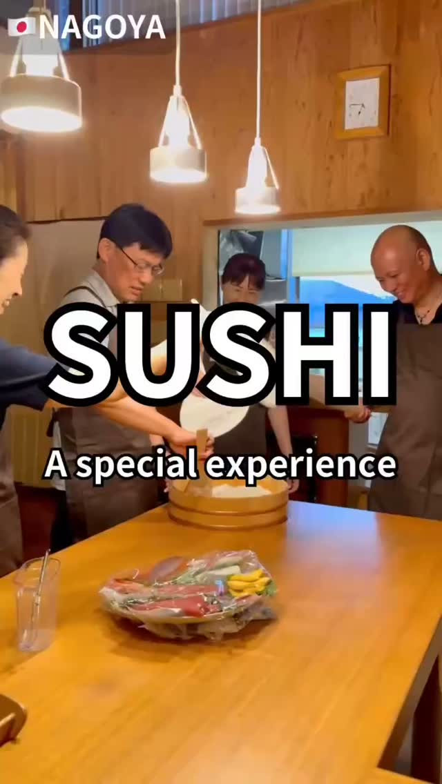 🇯🇵Make sushi in a real Japanes...